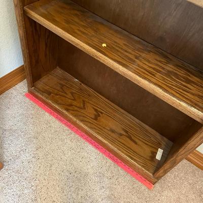 Smaller Oak Book Shelf