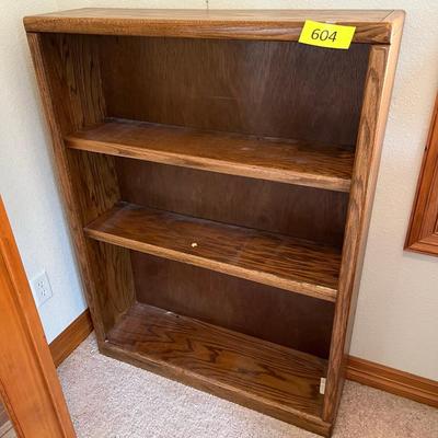 Smaller Oak Book Shelf