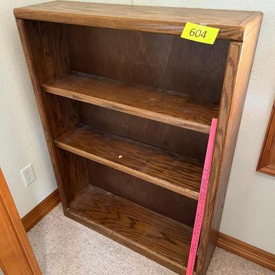Smaller Oak Book Shelf