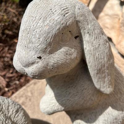 Cement Rabbits