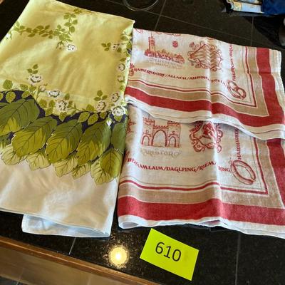 Vintage Table Clothes