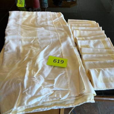 Table Cloth & napins