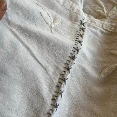 Embroidered large Table Cloth
