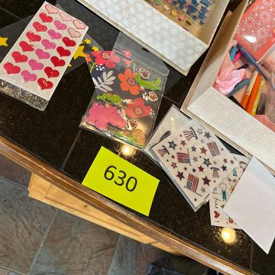 Stickers & art supplies