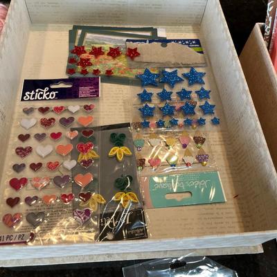 Stickers & art supplies
