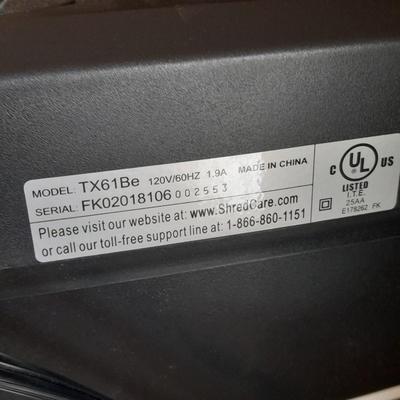 Embassy Paper shredder machine with reverse / off / auto options