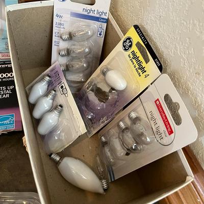 Lot of light bulbs