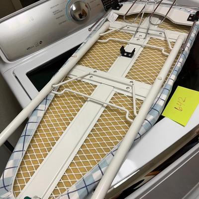 Table top ironing board & iron
