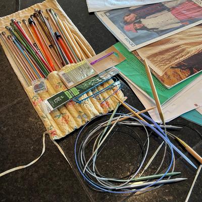 Knitting books & supplies