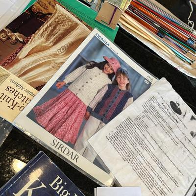 Knitting books & supplies