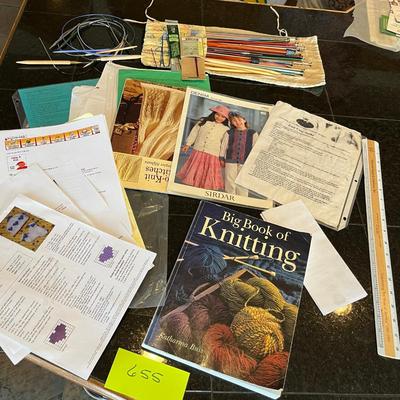 Knitting books & supplies