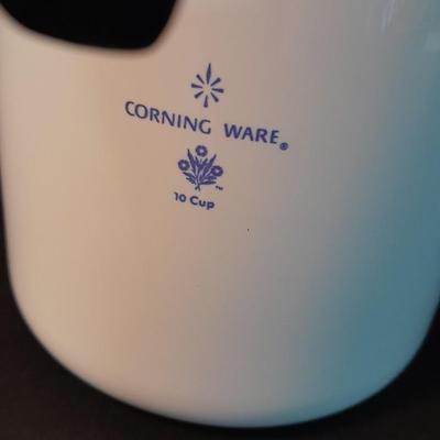 Vintage Corning ware 10 cup electric percolator coffee pot