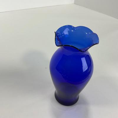 -150- GLASSWARE | Cobalt Blue Glassware Pieces
