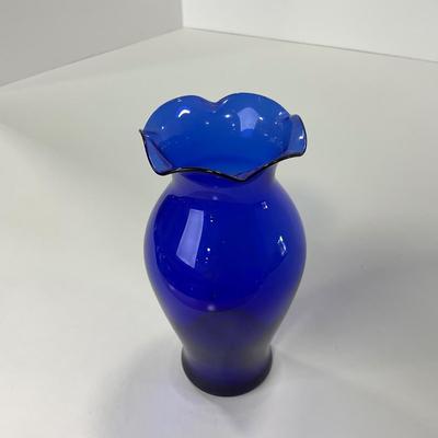 -150- GLASSWARE | Cobalt Blue Glassware Pieces