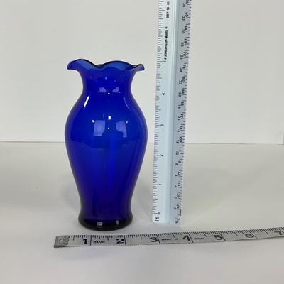 -150- GLASSWARE | Cobalt Blue Glassware Pieces
