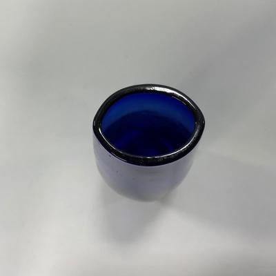 -150- GLASSWARE | Cobalt Blue Glassware Pieces