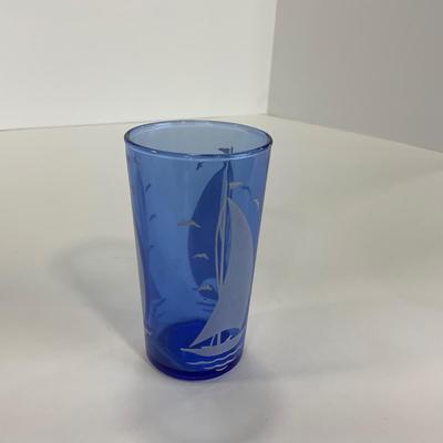 -150- GLASSWARE | Cobalt Blue Glassware Pieces
