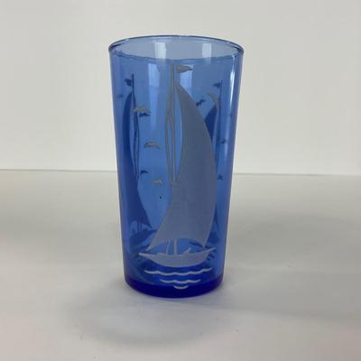 -150- GLASSWARE | Cobalt Blue Glassware Pieces