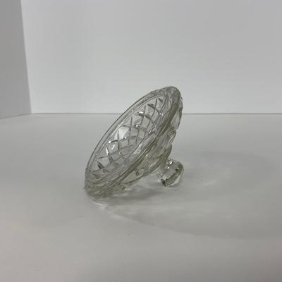 -152- GLASSWARE | Anchor Hocking Glass Co. Waterford Waffle | Pitchers & Covered Creamer