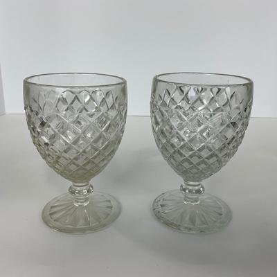 -153- GLASSWARE | Anchor Hocking Glass Co. |  Pitchers & Goblets