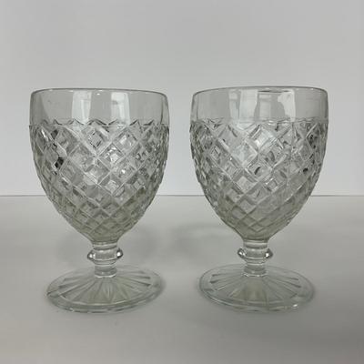 -153- GLASSWARE | Anchor Hocking Glass Co. |  Pitchers & Goblets