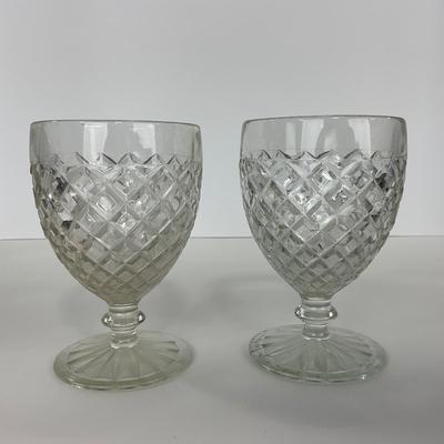 -153- GLASSWARE | Anchor Hocking Glass Co. |  Pitchers & Goblets