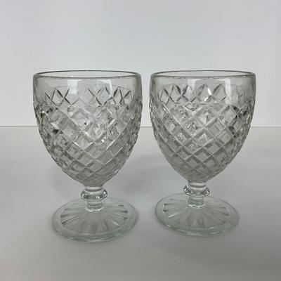 -153- GLASSWARE | Anchor Hocking Glass Co. |  Pitchers & Goblets