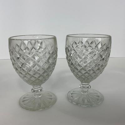 -153- GLASSWARE | Anchor Hocking Glass Co. |  Pitchers & Goblets
