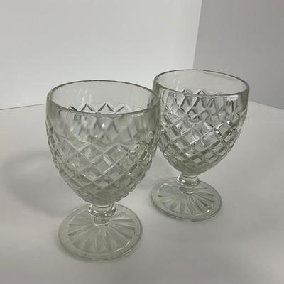 -153- GLASSWARE | Anchor Hocking Glass Co. |  Pitchers & Goblets