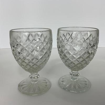 -153- GLASSWARE | Anchor Hocking Glass Co. |  Pitchers & Goblets