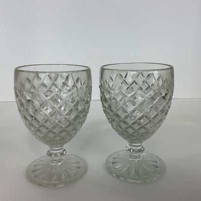 -153- GLASSWARE | Anchor Hocking Glass Co. |  Pitchers & Goblets