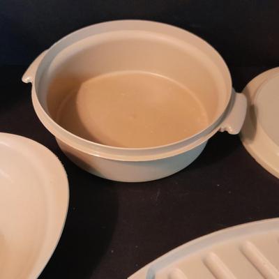 Eagle Microwave dishes and plastic storage container