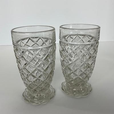-154- GLASSWARE | Anchor Hocking Glass Co. | Pitchers & Tumblers