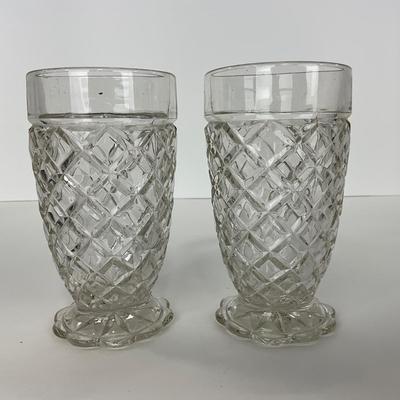 -154- GLASSWARE | Anchor Hocking Glass Co. | Pitchers & Tumblers