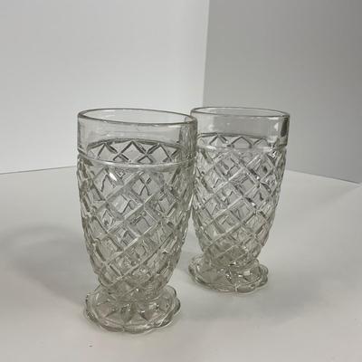 -154- GLASSWARE | Anchor Hocking Glass Co. | Pitchers & Tumblers