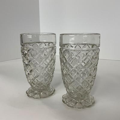 -154- GLASSWARE | Anchor Hocking Glass Co. | Pitchers & Tumblers