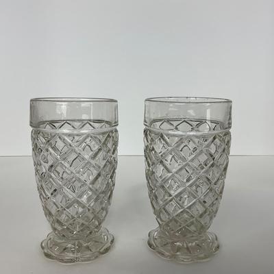 -154- GLASSWARE | Anchor Hocking Glass Co. | Pitchers & Tumblers