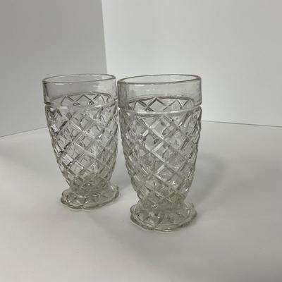 -154- GLASSWARE | Anchor Hocking Glass Co. | Pitchers & Tumblers