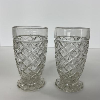 -154- GLASSWARE | Anchor Hocking Glass Co. | Pitchers & Tumblers