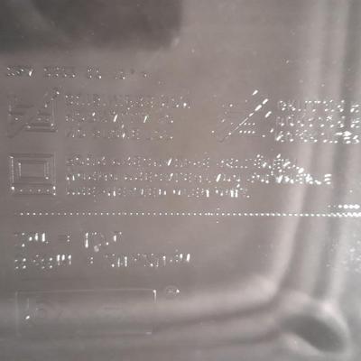 Two glass pie dishes and a Brownie glass pyrex dish