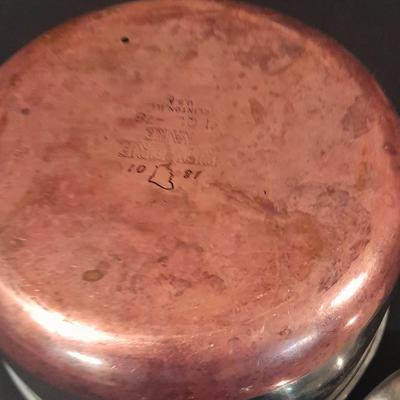 Revereware 1 Qt. saucepan with lid, Kitchen Utensils, and a Tools canister.