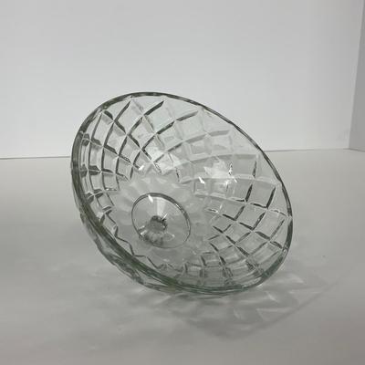 -156- GLASSWARE | Anchor Hocking Glass Co. | Serving Tray, Bowl, & Covered Butter Dish