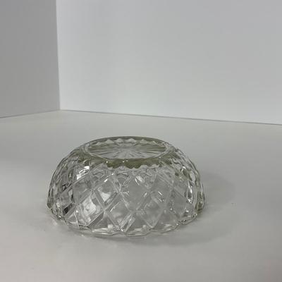 -156- GLASSWARE | Anchor Hocking Glass Co. | Serving Tray, Bowl, & Covered Butter Dish