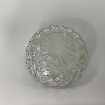 -156- GLASSWARE | Anchor Hocking Glass Co. | Serving Tray, Bowl, & Covered Butter Dish