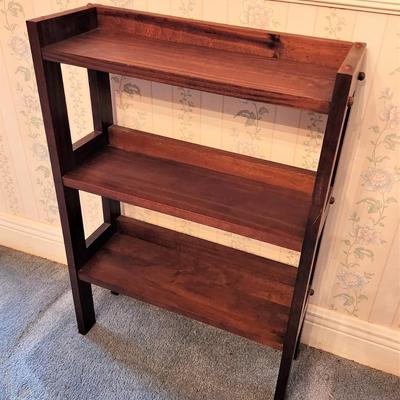 Lot #112 Contemporary Mission-Style Bookcase