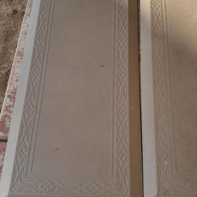 Two Cobblestone thick anti - fatigue mats