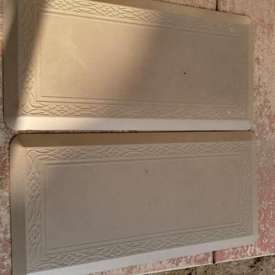 Two Cobblestone thick anti - fatigue mats