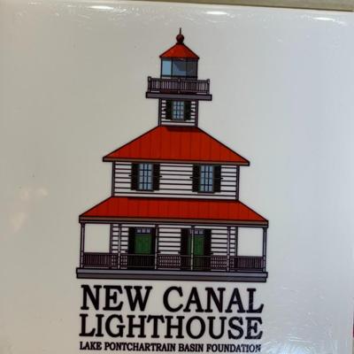 New Canal Lighthouse Lake Pontchartrain Basin Foundation Ceramic Tile