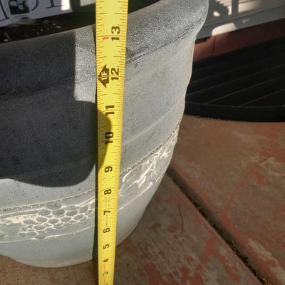 13" tall Light weight plant pot