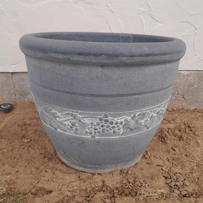 13" tall Light weight plant pot